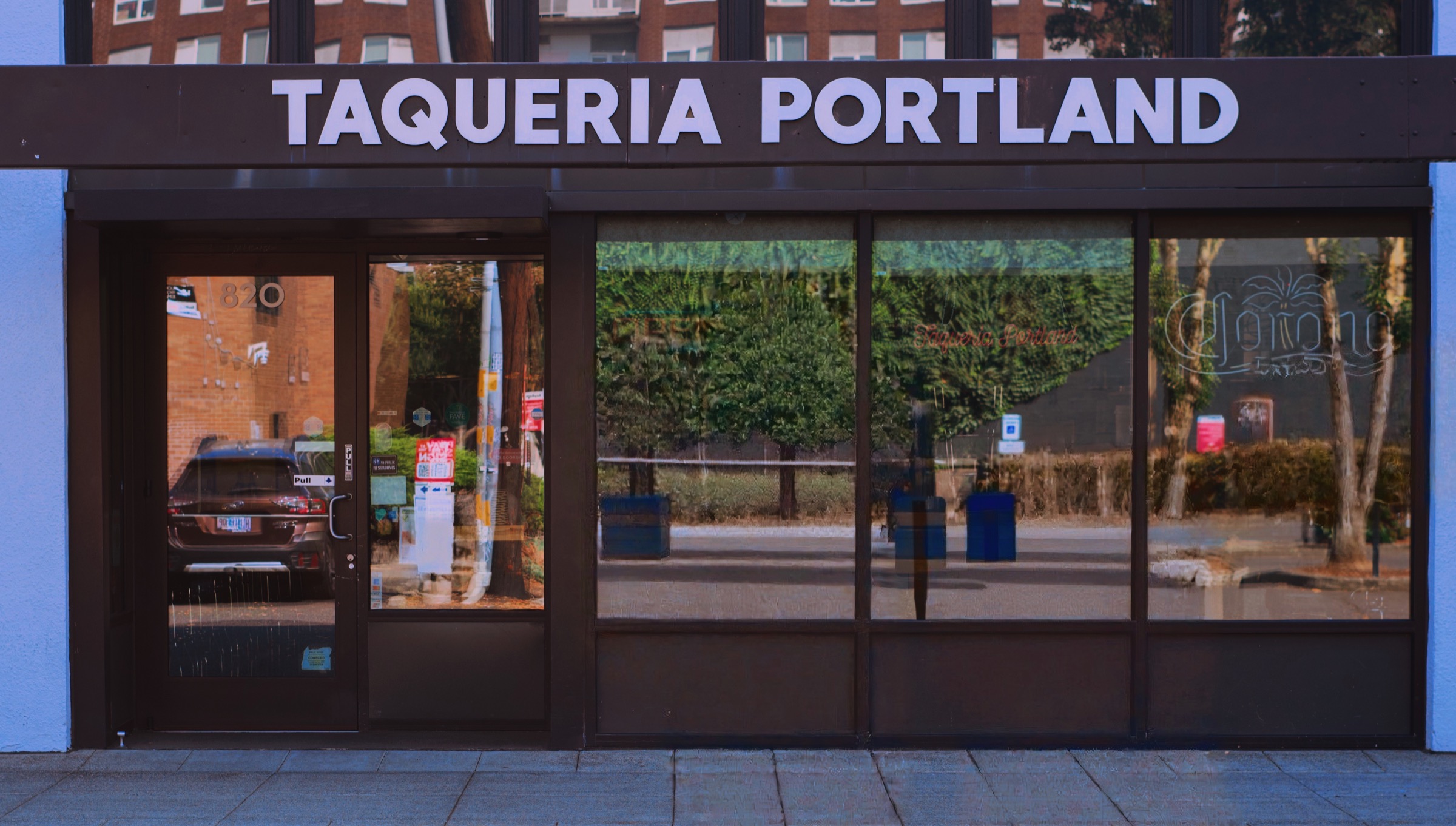 Taqueria Portland storefront in Portland, Oregon